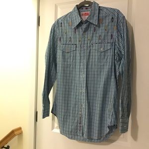 Robert Graham Freshly Laundered Shirt Surfing